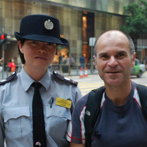 Selfie-HK Police